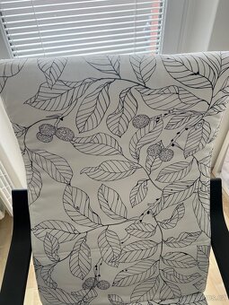 Křeslo Ikea Poang s podnožkou - 7
