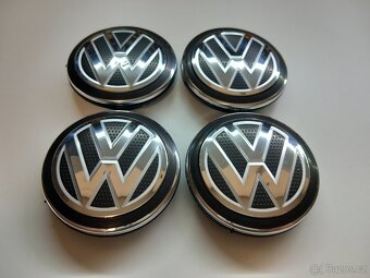 Středové krytky Vw, 65x56mm, logo struktura - 7