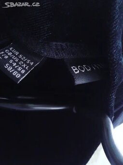 Elegantní sametové společenské šaty 52/54 - 7