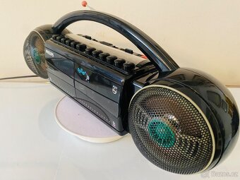 Radiomagnetofon/boombox Philips D 8038, rok 1988 - 7