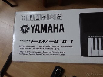 Keyboard Yamaha PSR EW300 + stojan + pedál - 7