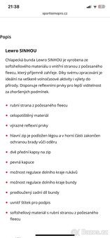 Bunda Lewro chlapecká softshellová, velikost 164-170 - 7