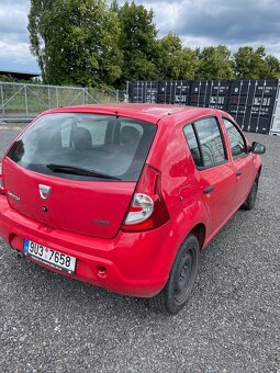 Prodám Dacia Sandero r.v.2008, motor 1,4 benzin - 7