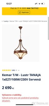 Lustry, nástěnné lampy, stojící lampa - 7