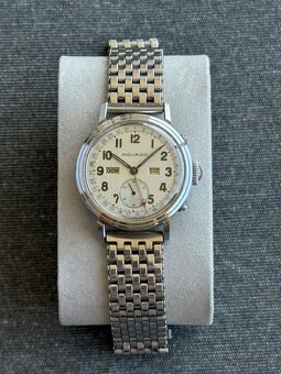 vintage hodinky Movado Triple Calender - 7