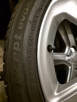 Original alu kola Audi 5x112R20"Et-31 - 7