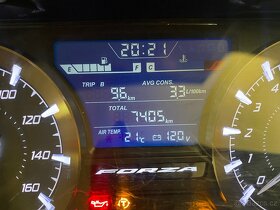 Honda Forza 350, 2021, 7500 Km, kufr smart - 7