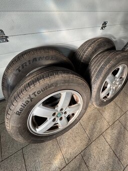 Alu kola 5x100 škoda octavia 195/65R15 - 7