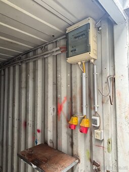 Skladový kontejner 20´ / 6m délky / s elektroinstalaci - 7