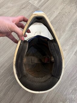 Motokrosová helma XL + brýle - 7