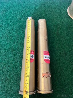 Starožitná mosadzná nabojnica - 7