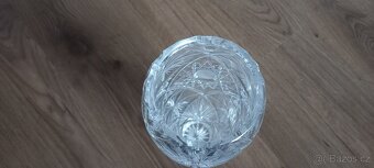 Broušené sklo vázy sada - 7