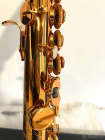 Predám nový B- soprán saxofón kópia-Henri Selmer, farba kráľ - 7