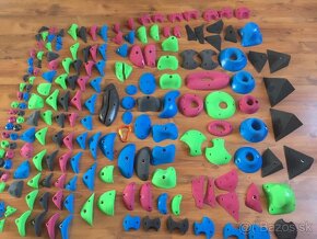 Nové lezecké chyty THEREX Boulder Set 192 kusů - 7