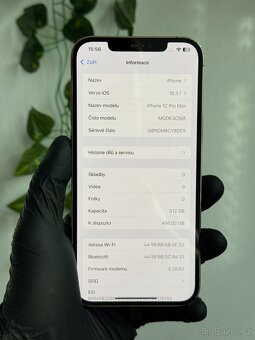 iPhone 12 Pro Max 512GB - 100% baterie - 7