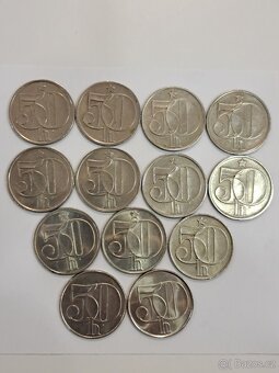 .Mince 5,10,20,50, halierov - 7
