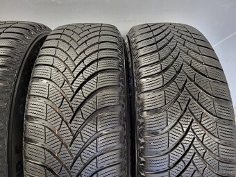 Alu kola 5x112 16" zánovní zimní pneu 7,5-8mm - 7