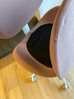 Ikea Hattefjäll židle Gunnared růžovohnědá PRODÁNO - 7