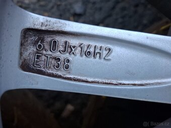 Alu kola 16" Škoda Alaris 5x100 s pneu 205/60R16 - 7