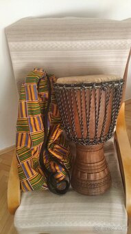 Střední africké djembe s obalem - 7