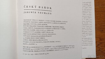 Kniha Český barok - Jaromír Neumann - 7