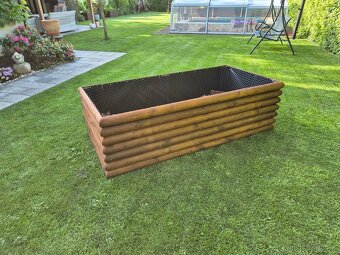 Nadzemní (vyvýšený) záhon o rozměru 190x90cm v.56cm - 2ks - 7