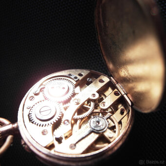 Kapesní hodinky zlaté 9K - 7