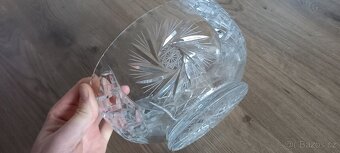 Broušené sklo mísy - 7