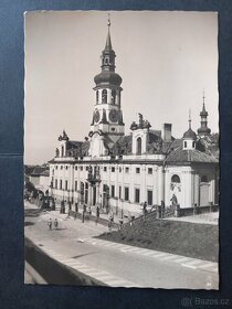 Staré pohlednice – Praha, Valdšt. pal.+kůň Albrechta; Loreta - 7