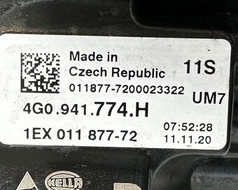 FULL LED pravé světlo 4G0941773H Audi A6 C7 4G FL 2018 - 7