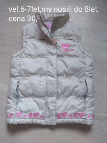 LEVNÉ Dívčí oblečení 7-9 let, - 7