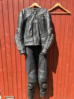 Dvoudílná kožená kombinéza Forbikers - 7