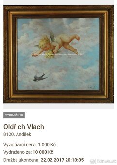 Oldřich Vlach - Andělíček - Obraz - 7