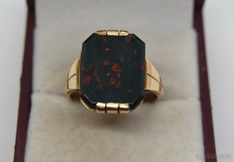 Zlatý pánský prsten - 7