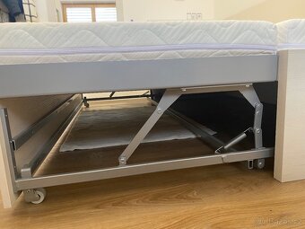 Rozkládací postel s úložným prostorem - 7
