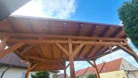 REZERVACE - Stání na karavan, pergola, robustní konstrukce - 7