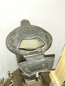 Historická starožitná kamna Victoria 1918 repasovaná - 7