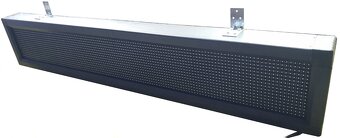 Světelná reklama barevný led panel na běžící text - 7