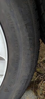 Zimní sada ALU disků s pneumatikami na VW Tiguan - 7