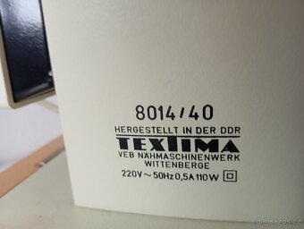 Kufříkový šicí stroj Veritas 8014/40 se stehovou automatikou - 7