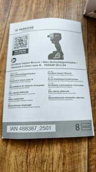Rázový utahovák Parkside Performance - 7