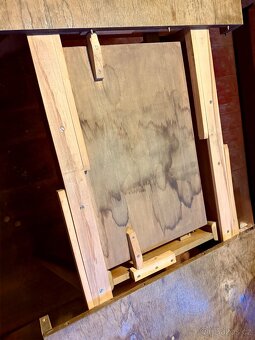 Rozkládací dřevěný stůl - 7