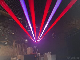 2ks 3000mW laser moving head Shehds nové, záruka, cena za ku - 7