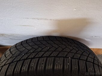 Alu kola R17 5x100 Škoda + zimní pneu 205/55/17 - 7