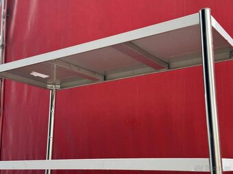 Nerezový regál 4 policový 120x50x180cm - 7
