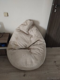 Sedací hruška, relaxační vak zn.Loungepug Velká Británie - 7