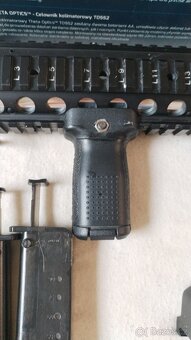 M4 celokov+výbava,helma,vesta, brýle,kukla, sekundárka - 7