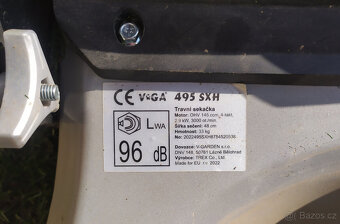 Benzínová sekačka VeGA 495 SXH - 7