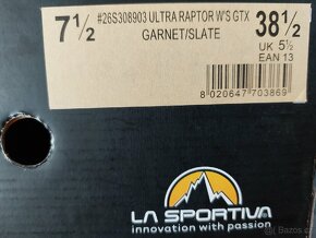 Boty La Sportiva-Ultra
Raptor
Gtx, vel.38,5
- 7