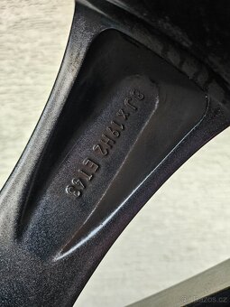 Originál ALU kola MERCEDES E-class 19" RUN FLAT - 7